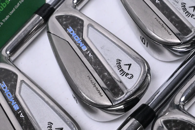 Fresh And Natural Callaway Paradym Ai Smoke Irons / 4-PW / Stiff Flex Elevate MPH 95 Shafts