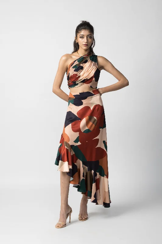 Warm Atmosphere Ruby Skirt Co-Ord