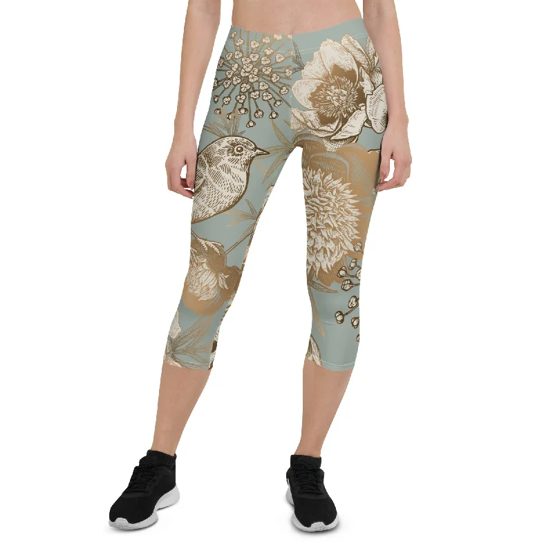 Golden Garden Capris