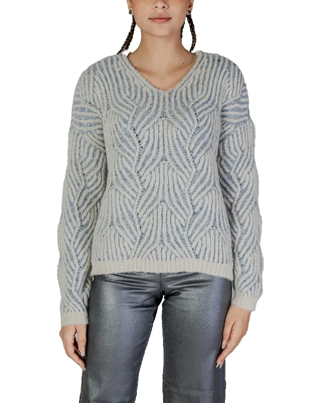 Only Plain Knitwear with Round Neck and Long Sleeves