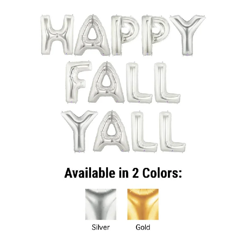 40 inch HAPPY FALL YALL - MEGALOON LETTERS KIT