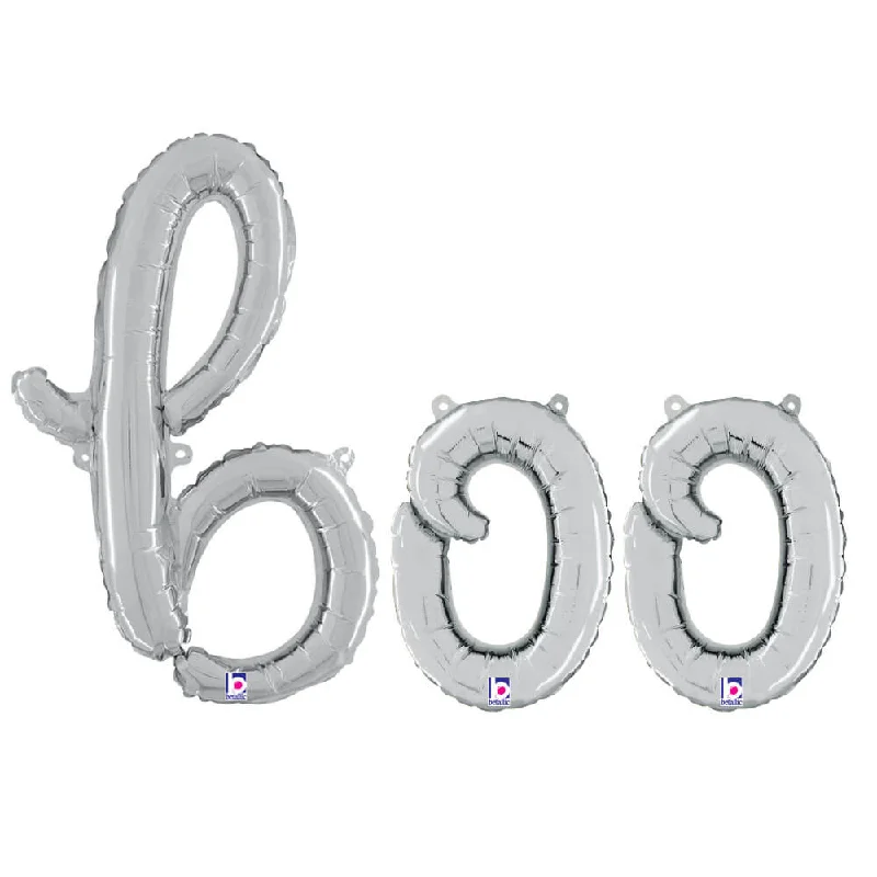 BOO - BETALLIC SCRIPT LETTERS KIT (AIR-FILL ONLY)