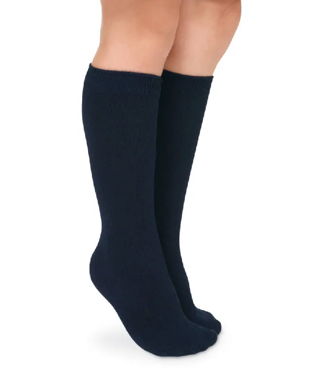 2 PK Solid Tall Sock