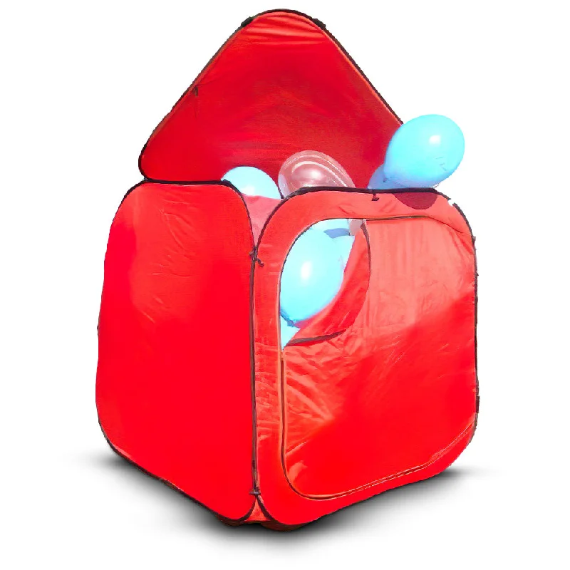 BALLOON TRANSPORTER™ - 4 foot CUBE (2 ZIPPERS & VELCRO® LID)