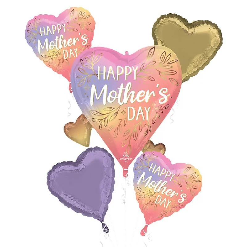 HAPPY MOTHER'S DAY BOTANICAL HEARTS BOUQUET