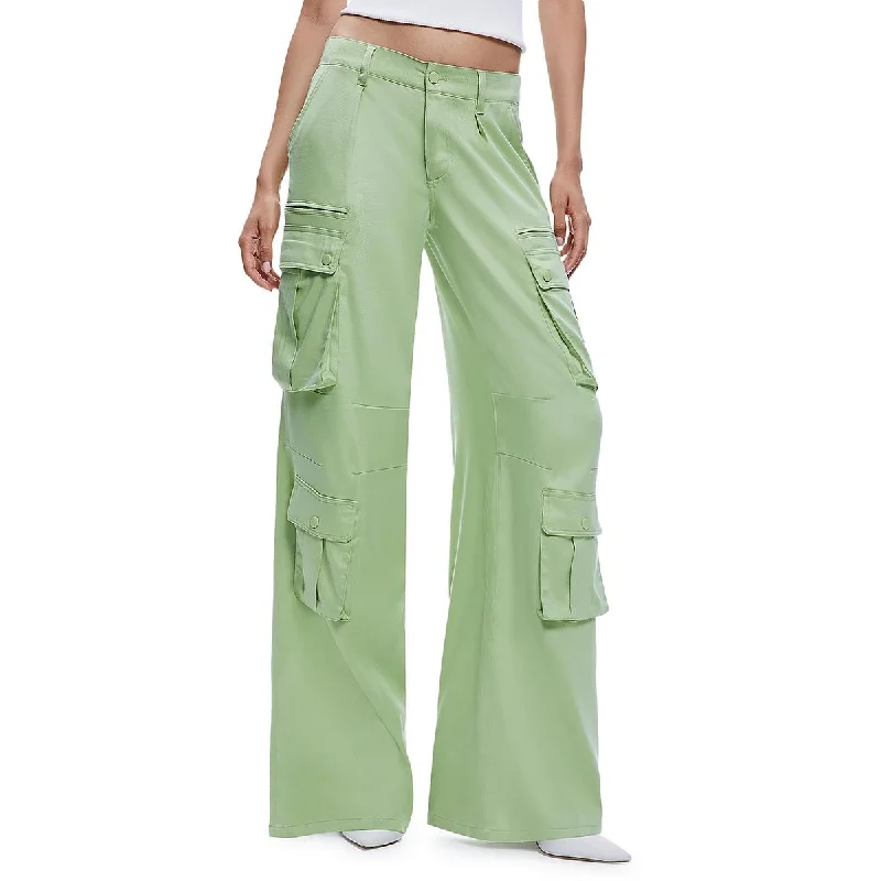 Womens Cargo Wide Leg Cargo Pants