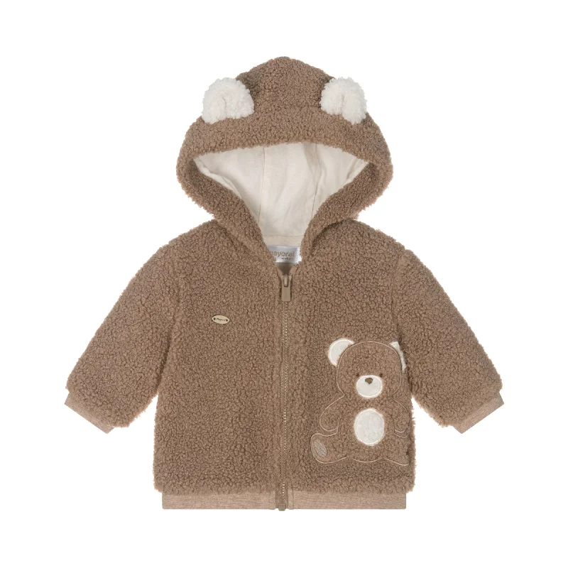 Brown Bear Faux Shearling Jacket