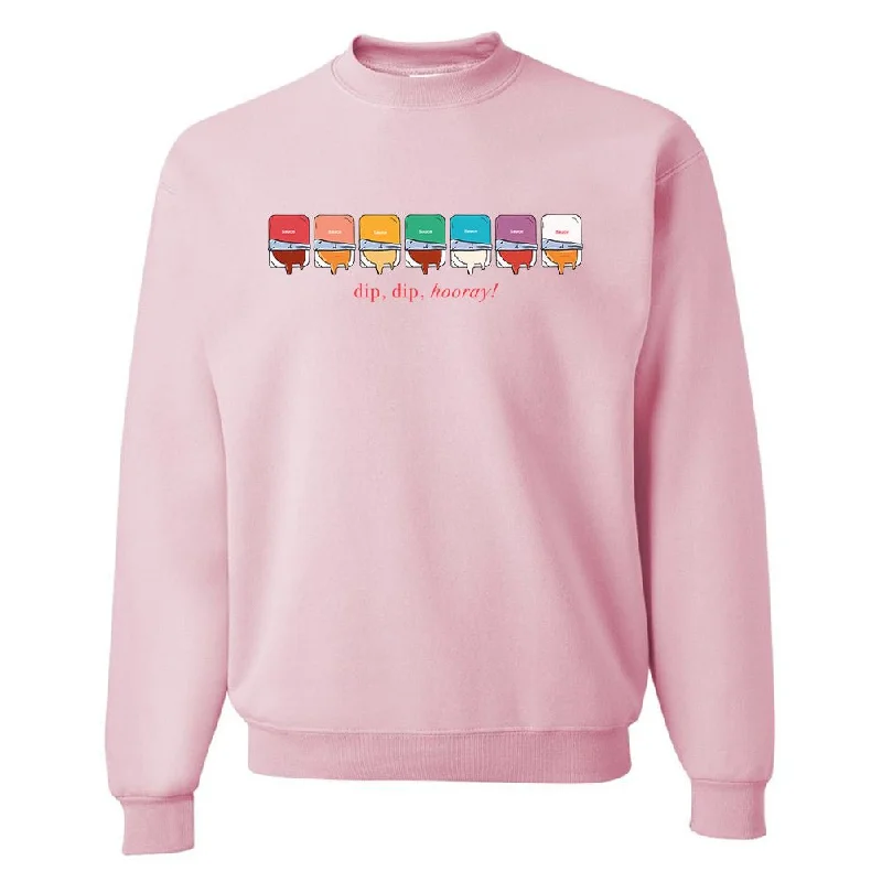 'Dip, Dip, Hooray' Crewneck Sweatshirt