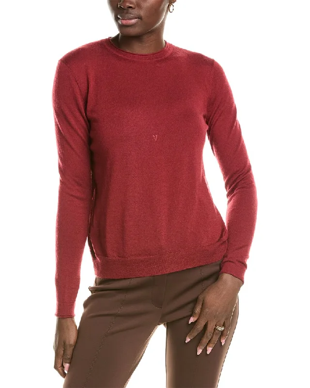 Lafayette 148 New York Crewneck Cashmere Sweater