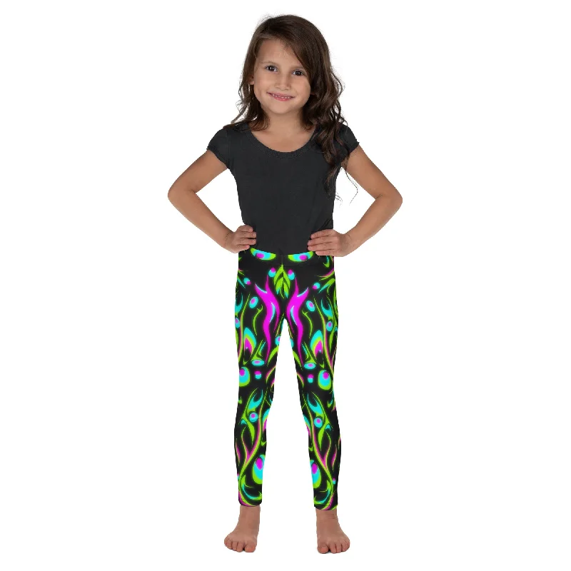 Neon Frenzy Kid's Leggings