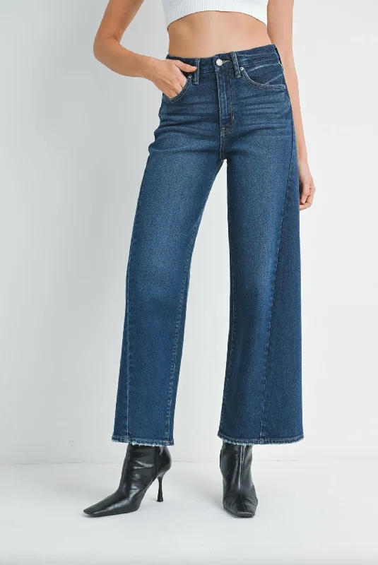 Over The Boot High Rise Jean In Dark Wash