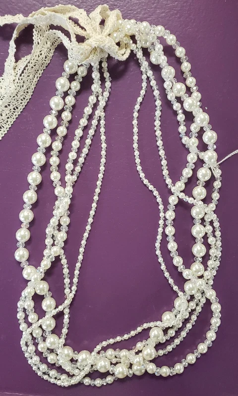 Multi-strand Necklace w/Beads