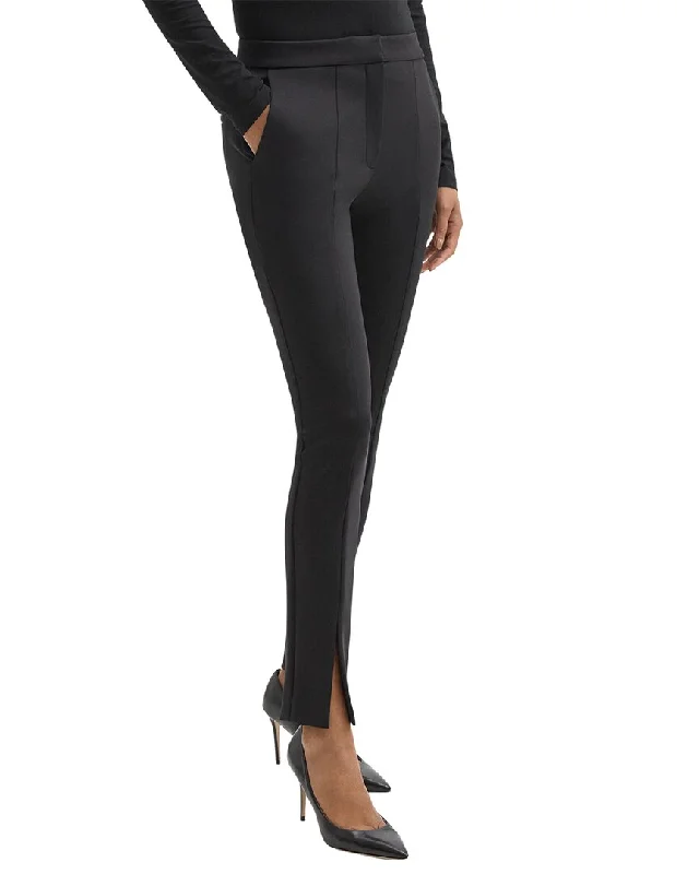 Theory High-Waist Slim Slit Pant