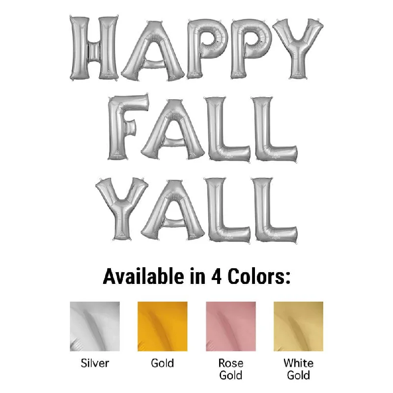 34 inch HAPPY FALL YALL - ANAGRAM LETTERS KIT