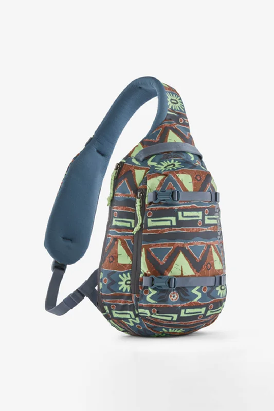 Patagonia Atom Sling 8L High Hopes GEO Bag in Forge Grey | 48262-HGFO