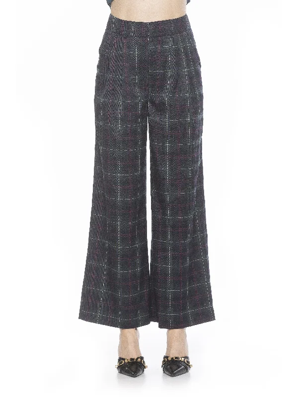 Elodie Plaid Pants