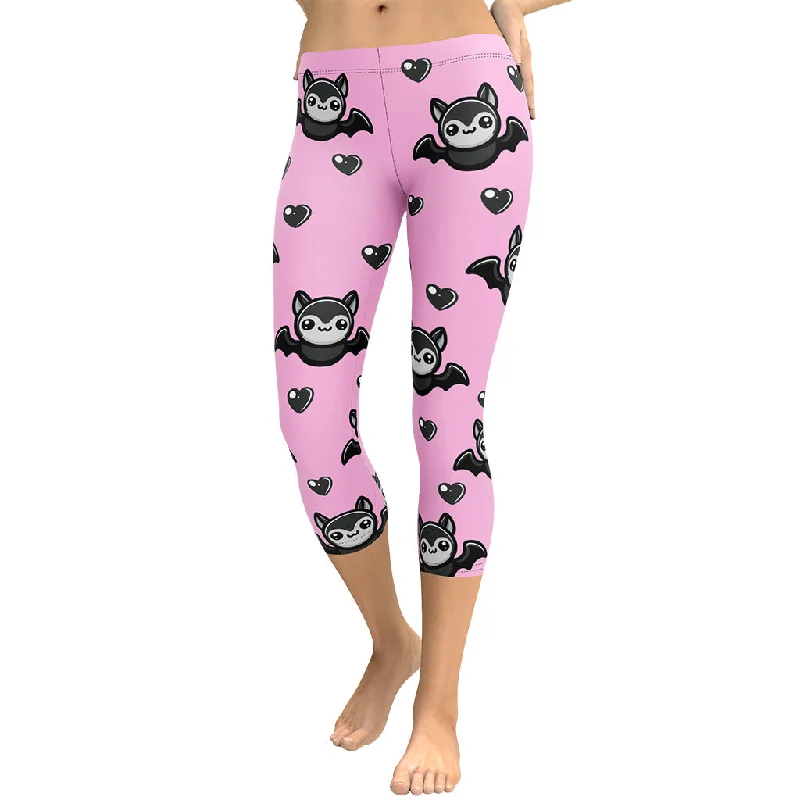 Cute Bats Capris