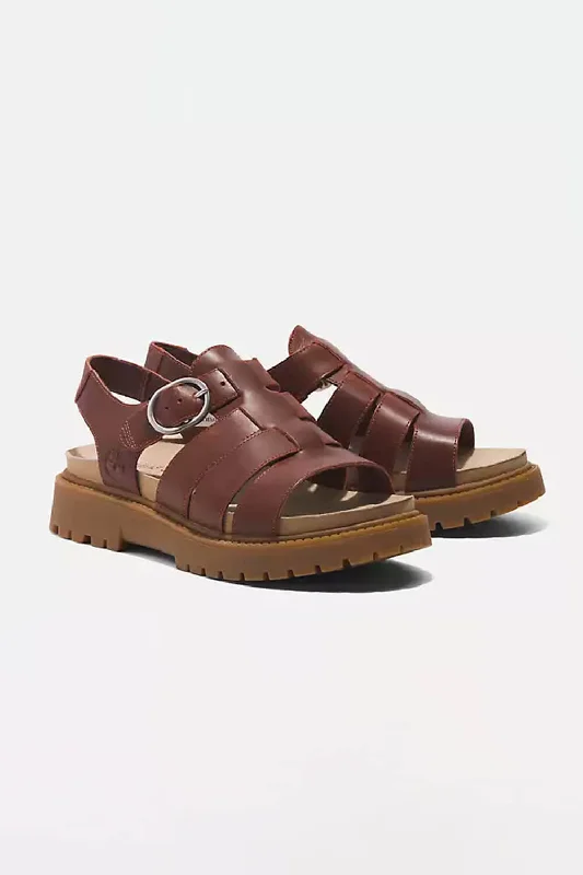 Timberland Clairemont Way Sandals for Women in Dark Red | TB0A5ZKZEQ8