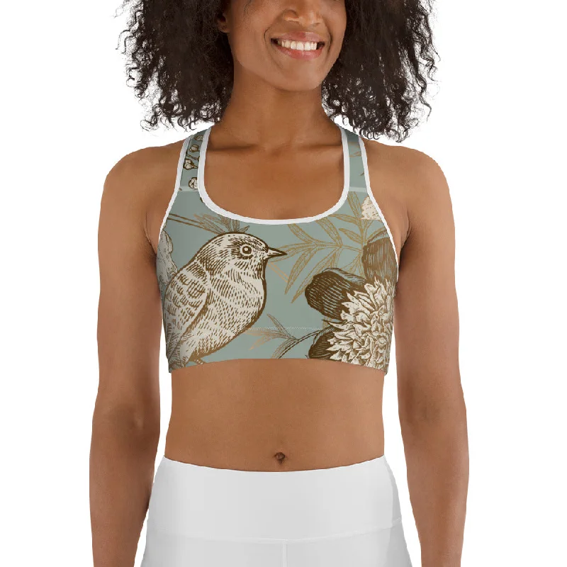 Golden Garden Sports Bra