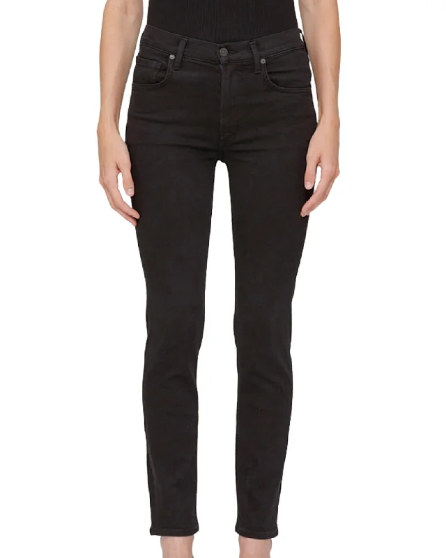 Minimal Classic Sloane Skinny Denim In Black