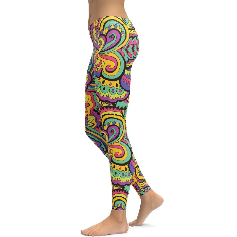 Preview New Products Colorful Fun Pattern Leggings