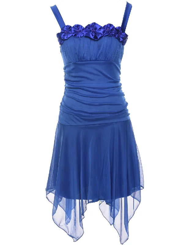 Blue Evening Dress - XS