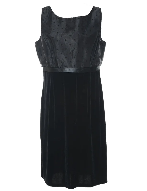 Velvet Winter Dress - M