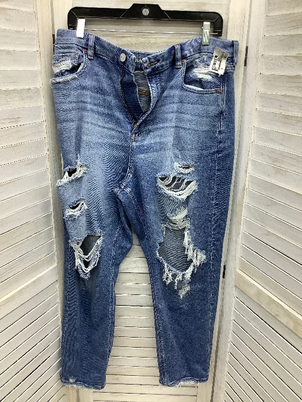 Jeans Relaxed/boyfriend By American Eagle  Size: 16