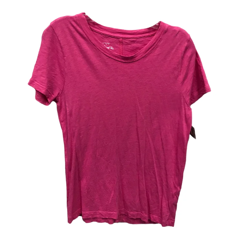 Top Short Sleeve Basic By J Crew O  Size: M