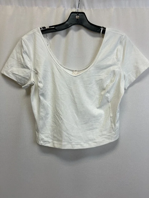 Top Short Sleeve By Lululemon  Size: 10